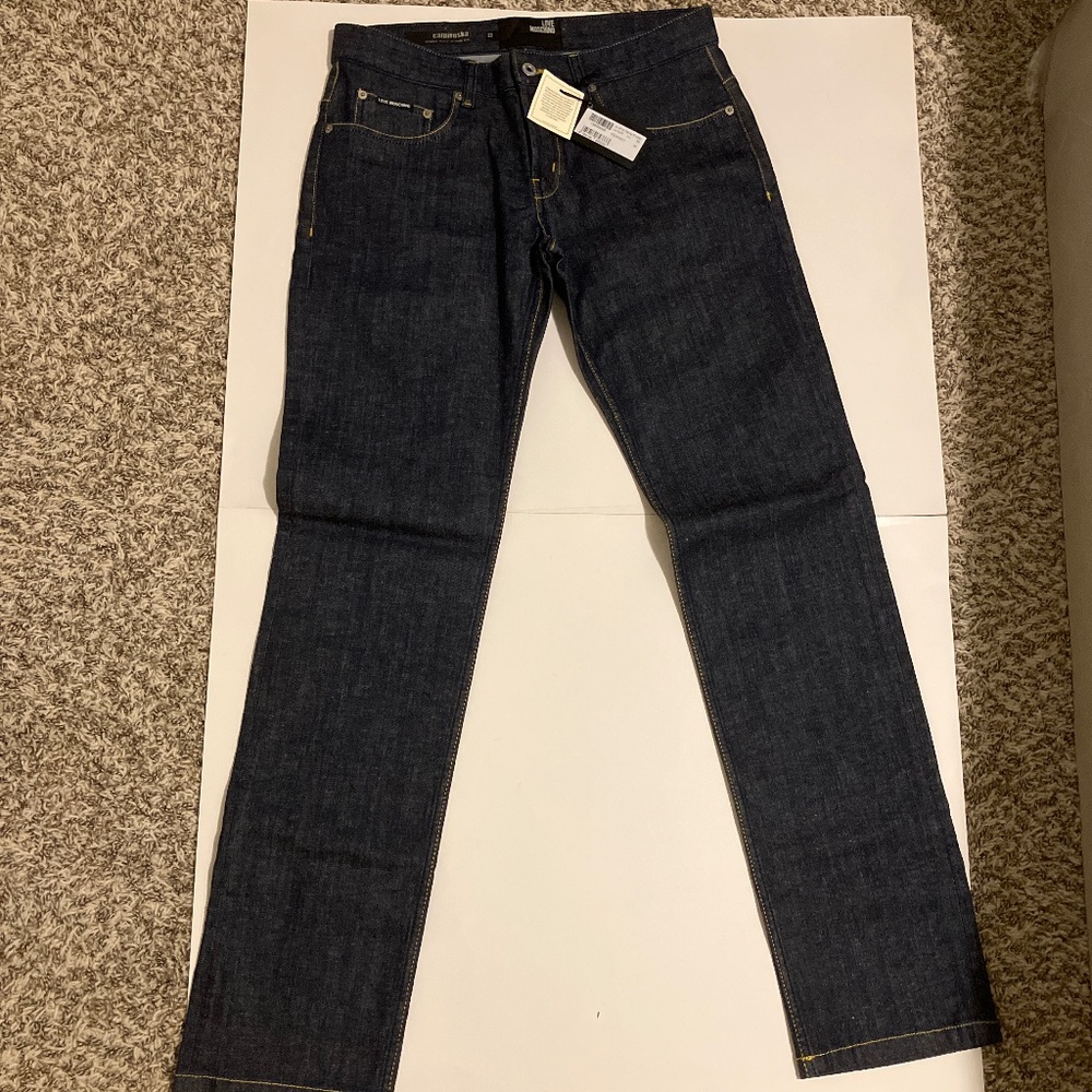 New Men's "Love Moschino" Jeans